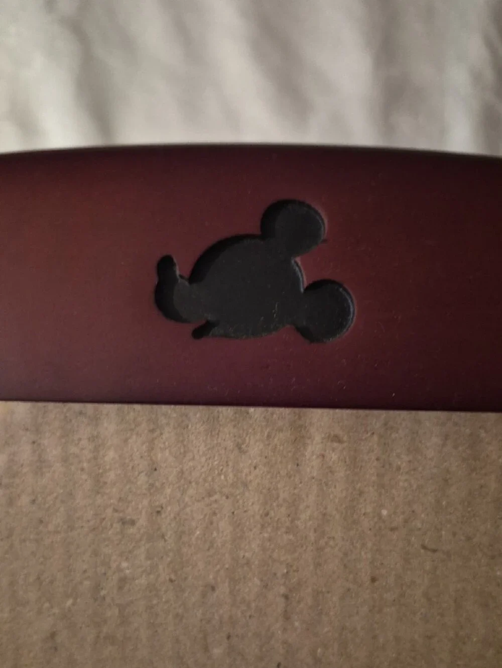 Disney 8 X 10 Picture Frame in Deep Mahogany with Mickey Accent